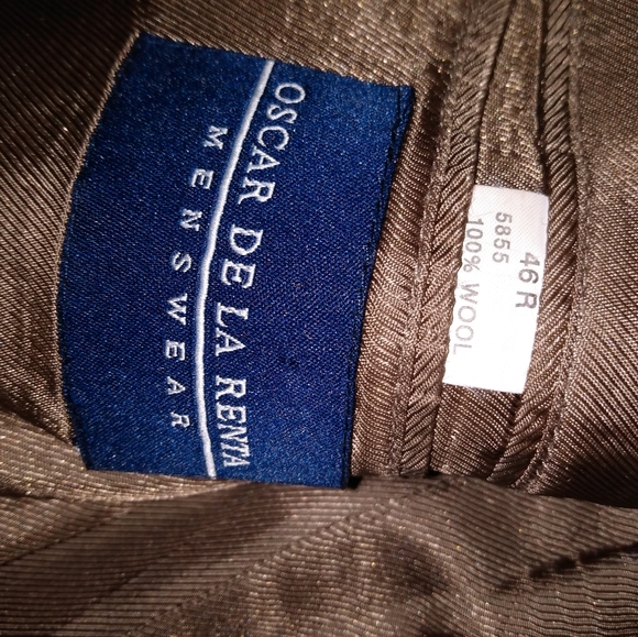 Men's Oscar de la Renta Designer Blazer 🧥 - 46R - Picture 7 of 8